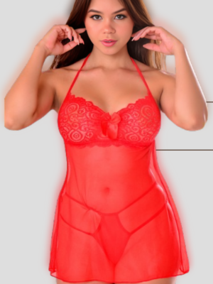 babydoll rojo sexy