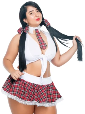disfraz colegiala tallas grandes