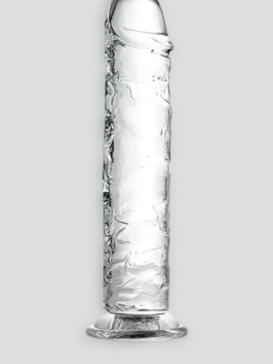 Dildo transparente de 17 cm