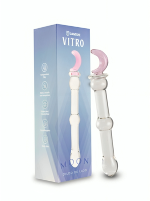 Dildo consolador de vidrio