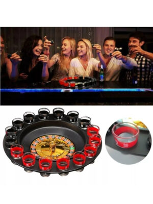 Juego de Shots con Ruleta de Tragos