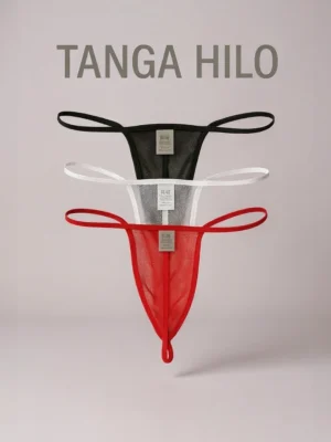 Tanga Hilo Hombre X3 En Malla Masculina