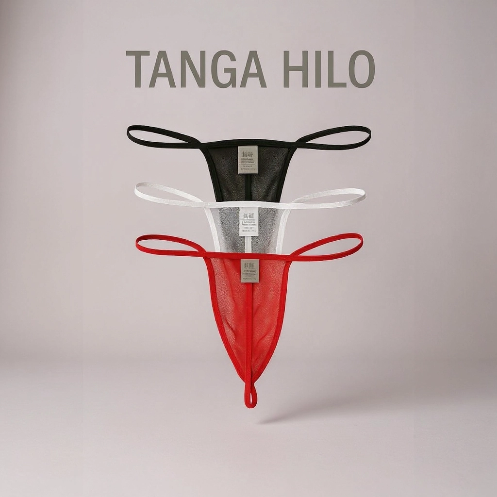Tanga Hilo Hombre X3 En Malla Masculina